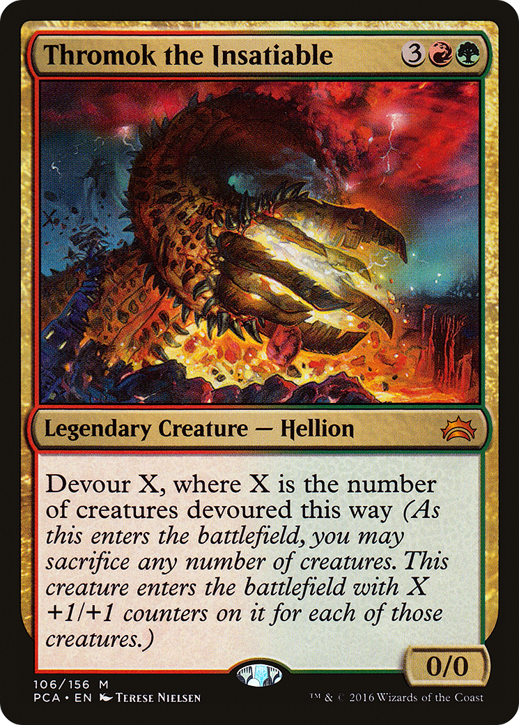 Thromok the Insatiable (PCA-106)  - Planechase Anthology