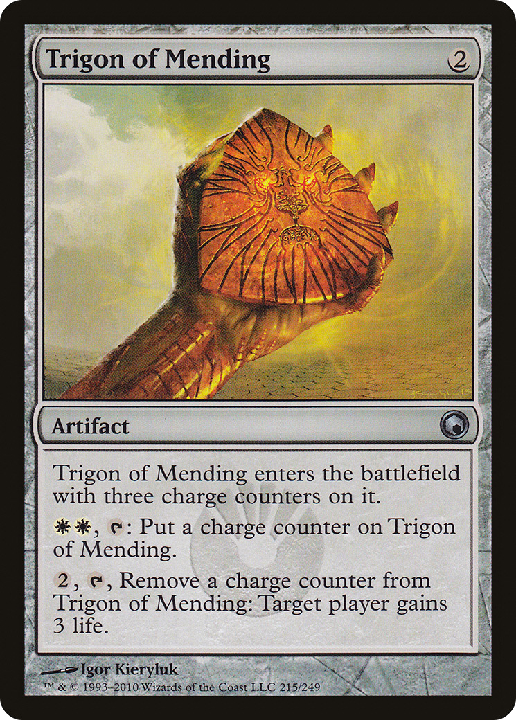 Trigon of Mending (SOM-215)  Foil - Scars of Mirrodin