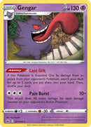 Gengar 057/198  - Reverse Holofoil SWSH06 Chilling Reign - Holo Rare