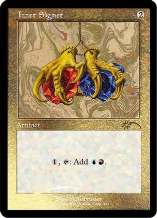 Izzet Signet (Foil Etched) (SLD-293)  Foil - Secret Lair Drop Series