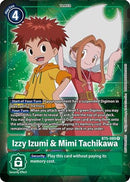 Izzy Izumi & Mimi Tachikawa (Box Topper) (BT5-089) - Battle of Omni Foil