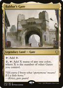 Baldur's Gate (CLB-345)  Foil - Commander Legends: Battle for Baldur's Gate