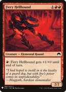 Fiery Hellhound (LIST-ORI-284)  - The List