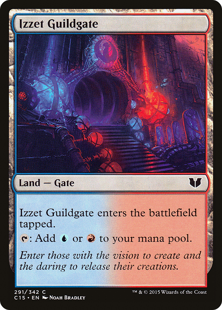 Izzet Guildgate (C15-291)  - Commander 2015