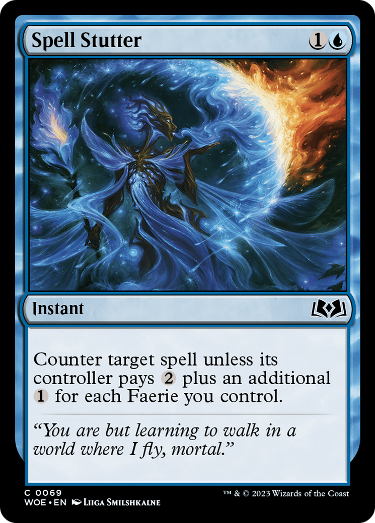 Spell Stutter (WOE-069)  Foil - Wilds of Eldraine