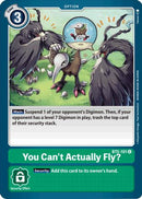 You Can't Actually Fly? [BT5-101] [Battle of Omni]