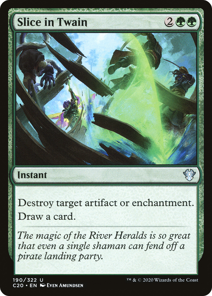 Slice in Twain (C20-190)  - Commander 2020