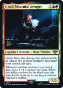 Gimli, Mournful Avenger (PRE-209)  Foil - Tales of Middle-earth Promos