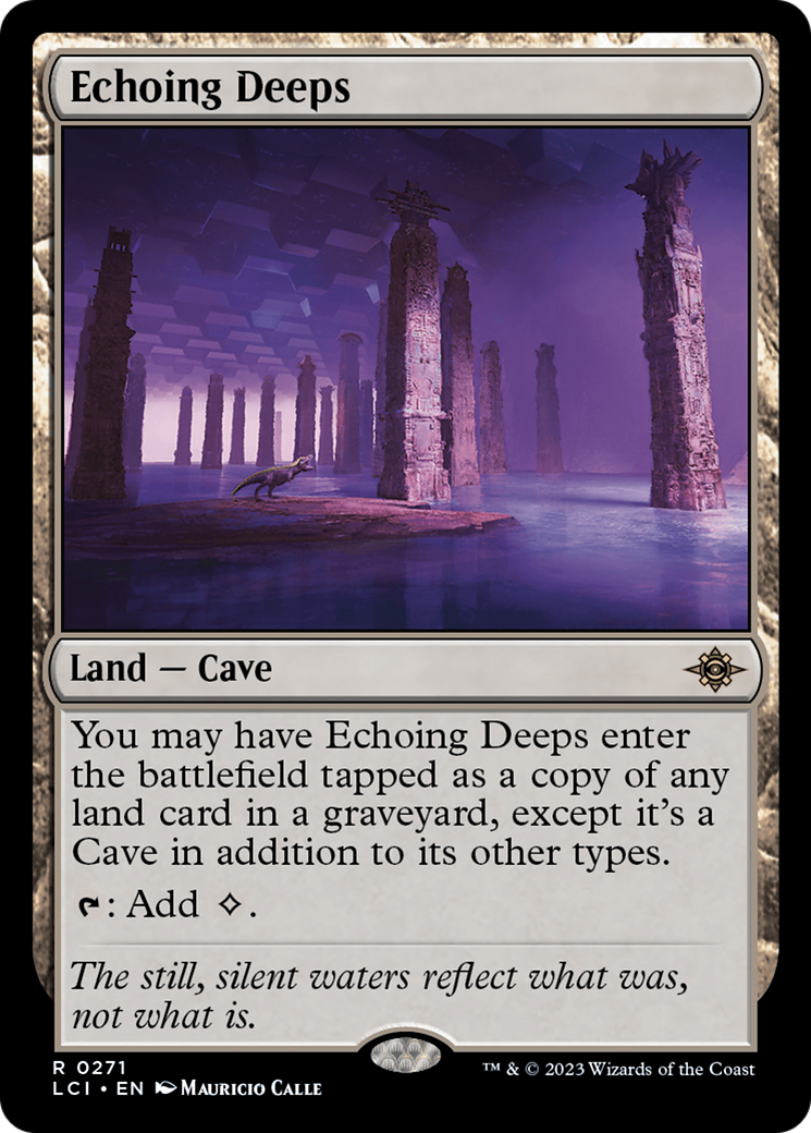 Echoing Deeps (LCI-271)  - The Lost Caverns of Ixalan