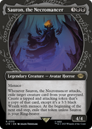 Sauron, the Necromancer (Showcase) (LTR-310)  - The Lord of the Rings: Tales of Middle-earth: (Showcase) (Borderless)