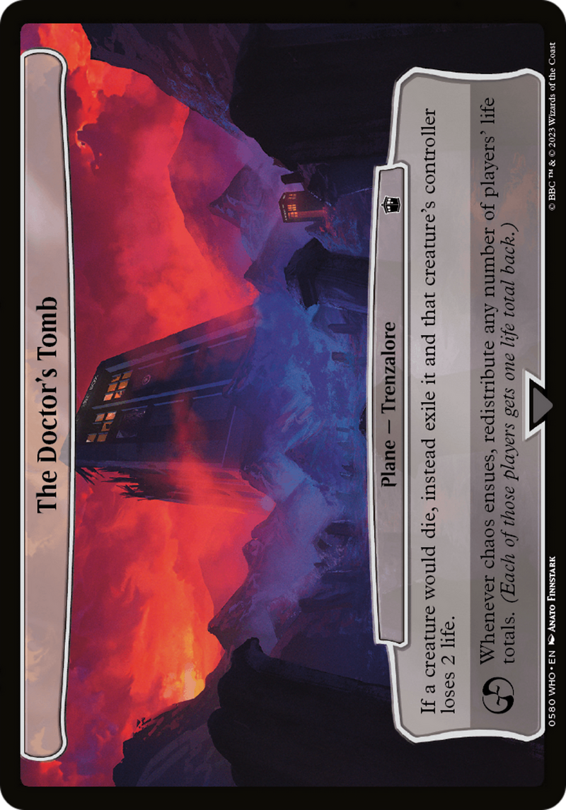 The Doctor's Tomb (WHO-580)  - Doctor Who