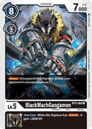 BlackMachGaogamon [BT5-068] [Battle of Omni]