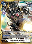 Omnimon Zwart (Alternate Art - As'Maria) (BT5-087) - Battle of Omni Foil