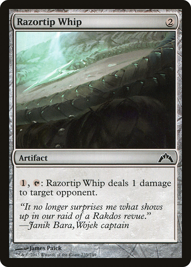 Razortip Whip (GTC-235)  Foil - Gatecrash