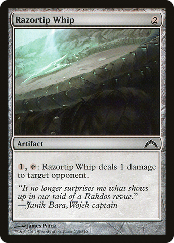 Razortip Whip (GTC-235)  Foil - Gatecrash