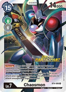 Chaosmon - BT4-090 (2021 Championship Online Regional) [Online Participant] (BT4-090) - Great Legend Foil
