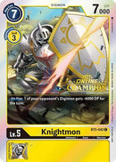 Knightmon - BT5-042 (2021 Championship Online Regional) [Online Champion] (BT5-042) - Battle of Omni Foil