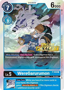 WereGarurumon - P-008 (2021 Championship Online Regional) [Online Finalist] (P-008) - Digimon Promotion Cards Foil