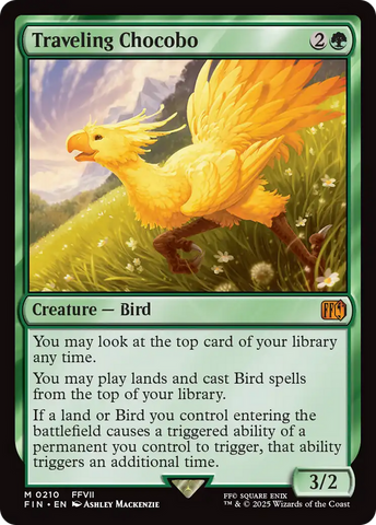 Traveling Chocobo (FIN-210)  - FINAL FANTASY