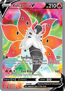 Volcarona V (Full Art) 170/203  - Holofoil SWSH07 Evolving Skies - Ultra Rare
