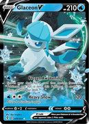 Glaceon V 040/203  - Holofoil SWSH07 Evolving Skies - Ultra Rare