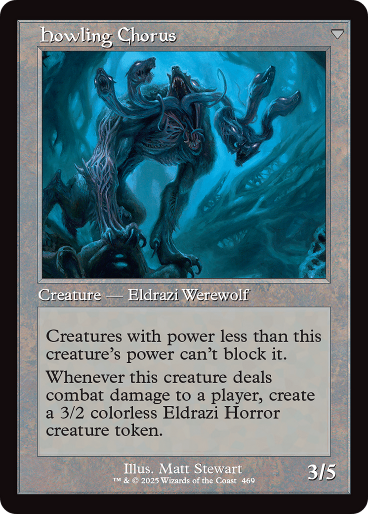 Shrill Howler (Retro Frame) (INR-469) - Innistrad Remastered Foil