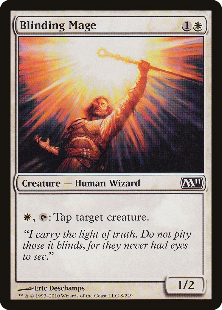 Blinding Mage (M11-008)  Foil - Magic 2011