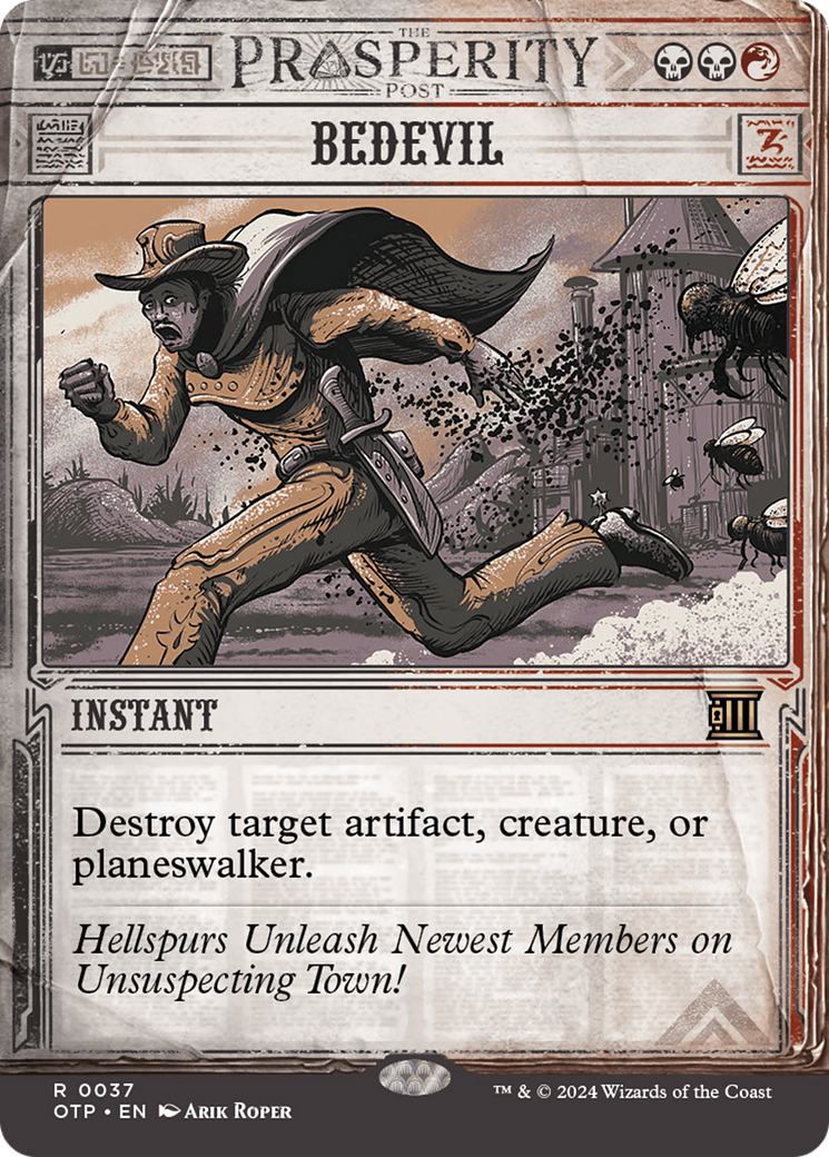 Bedevil (OTP-037)  - Breaking News: (Showcase) (Borderless)