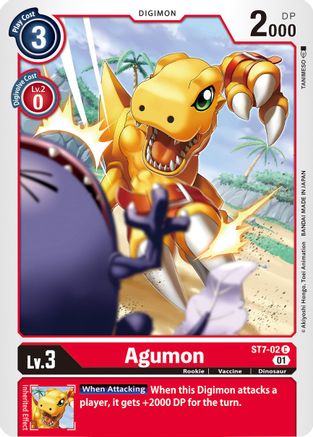 Agumon [ST7-02] [Starter Deck: Gallantmon]