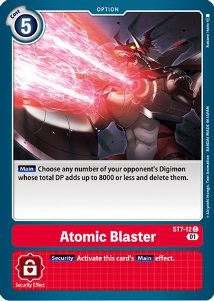 Atomic Blaster [ST7-12] [Starter Deck: Gallantmon]