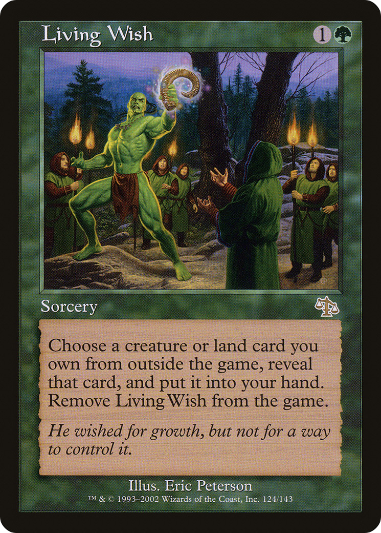 Living Wish (JUD-124)  Foil - Judgment