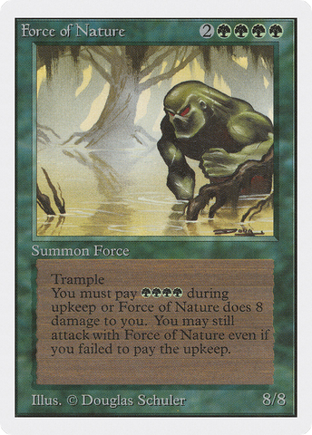 Force of Nature (2ED-)  - Unlimited Edition