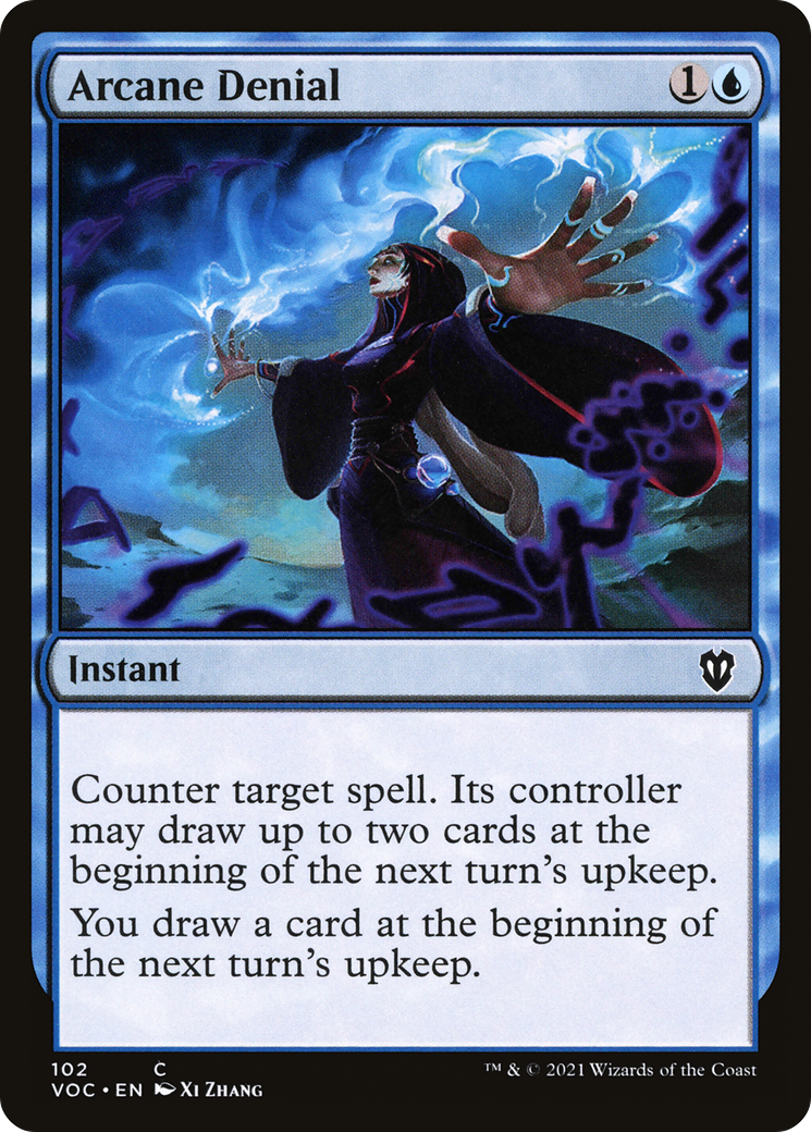 Arcane Denial (VOC-102)  - Crimson Vow Commander