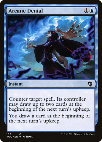 Arcane Denial (VOC-102)  - Crimson Vow Commander