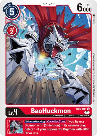 BaoHuckmon [BT6-011] [Double Diamond]