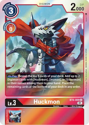 Huckmon [BT6-009] [Double Diamond]