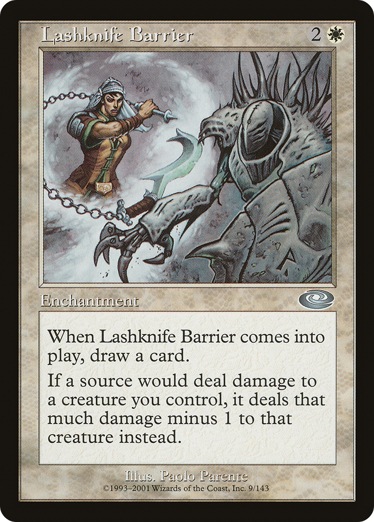 Lashknife Barrier (PLS-009)  - Planeshift