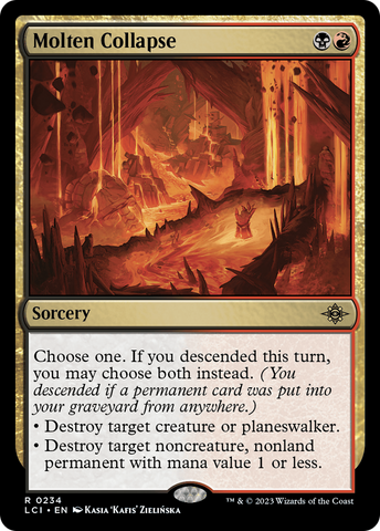 Molten Collapse (LCI-234)  - The Lost Caverns of Ixalan
