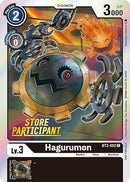 Hagurumon - BT2-052 (Store Participant) (BT2-052) - Release Special Booster 1.0 Foil