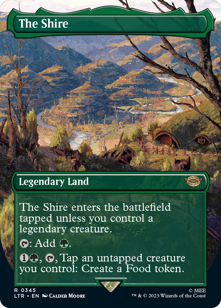 The Shire (Borderless) (LTR-345) - The Lord of the Rings: Tales of Middle-earth (Borderless)