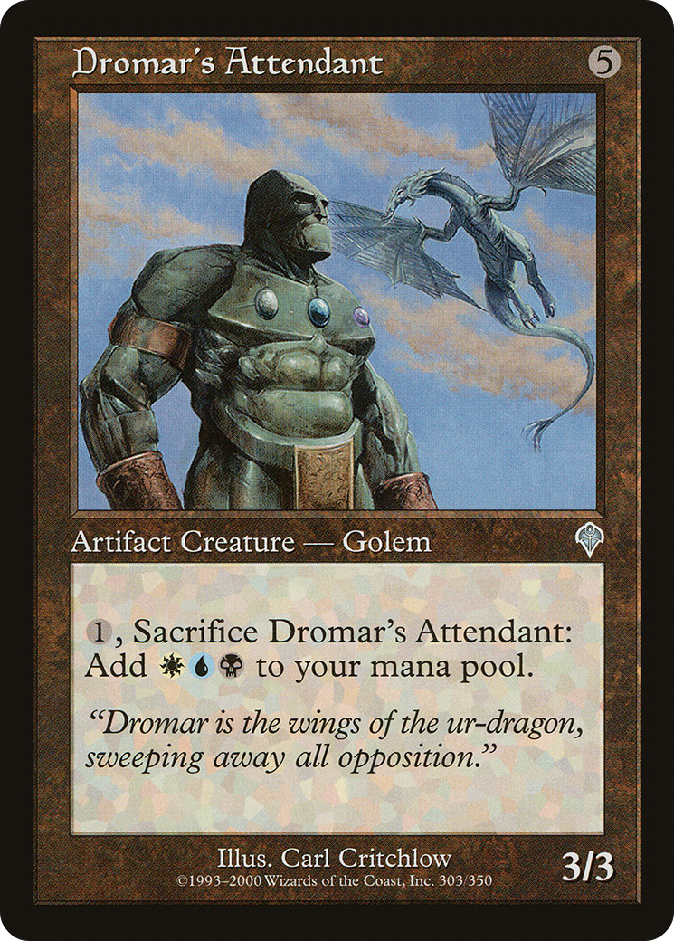 Dromar's Attendant (INV-303)  Foil - Invasion