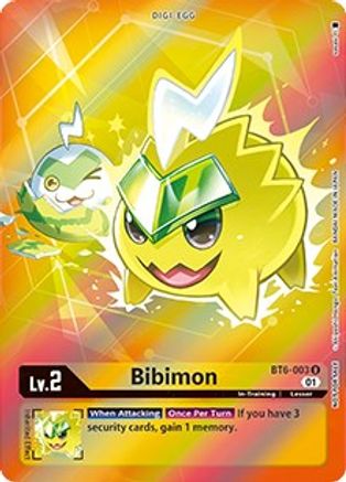 Bibimon (Box Topper) (BT6-003) - Double Diamond Foil
