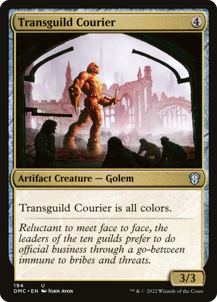 Transguild Courier (DMC-194)  - Dominaria United Commander