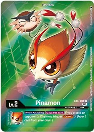 Pinamon [BT6-004] (Alternative Art - Box Topper) [Double Diamond]