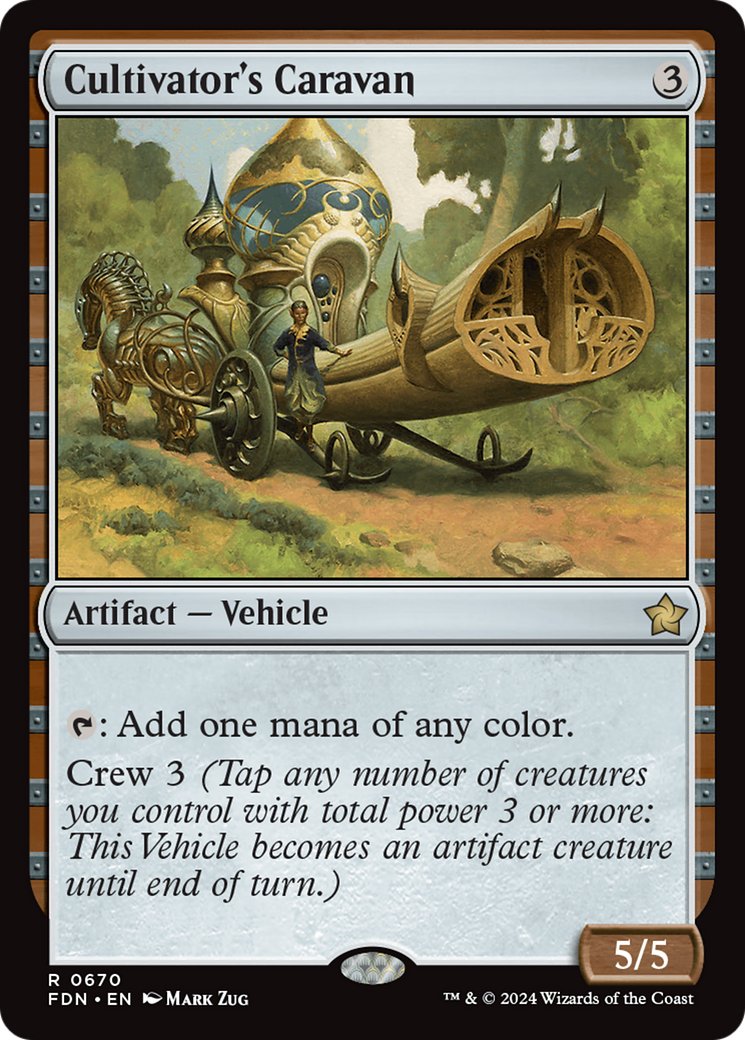 Cultivator's Caravan (FDN-670)  - Foundations