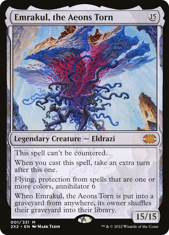 Emrakul, the Aeons Torn (2X2-001)  Foil - Double Masters 2022