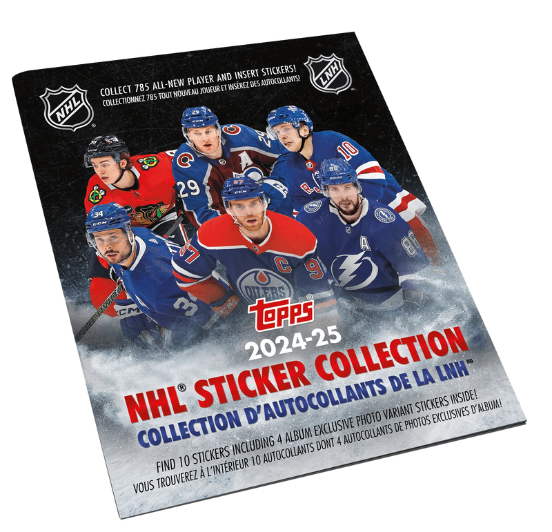 2024-25 Topps NHL Hockey Sticker Album