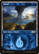 Island (Showcase) (M21-310)  - Core Set 2021: (Showcase)