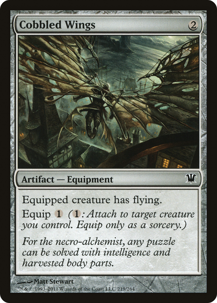 Cobbled Wings (ISD-219)  Foil - Innistrad