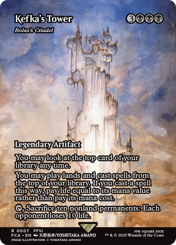 Kefka's Tower - Bolas's Citadel (Showcase) (FCA-007)  - FINAL FANTASY: Through the Ages / Kefka's Tower (Borderless)